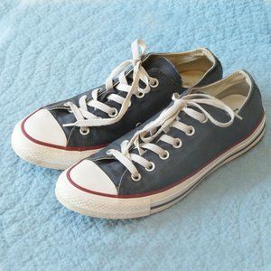 Blue Converse All Stars in EUC